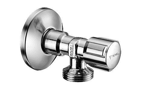 SCHELL Pračkový připojovací ventil 1/2'x3/4', chrom