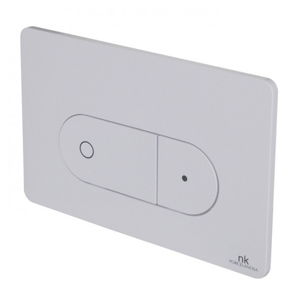 SMART LINE OVAL - tlačítko pro WC duální splachování, bílé