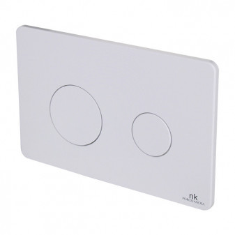 SMART LINE RONDO - tlačítko pro WC duální splachování, bílé