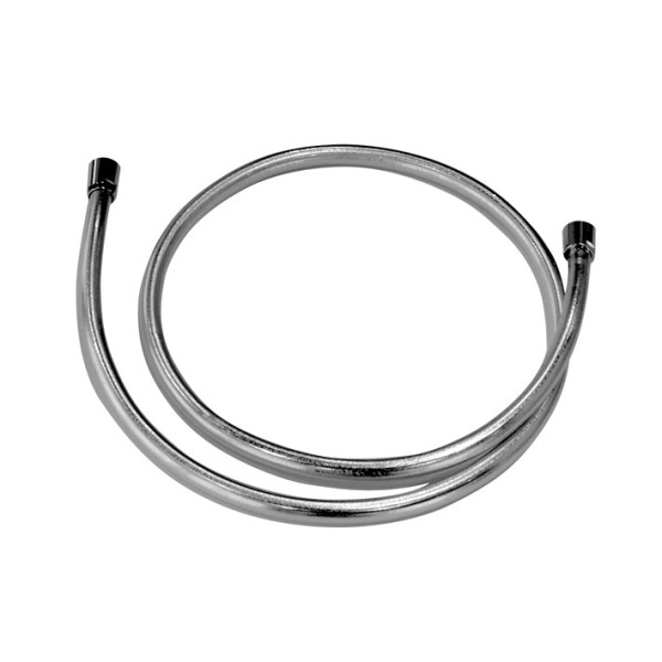 COMPLEMENTOS DE DUCHA 125 cm. Flexi shower hose PVC coated, Silver