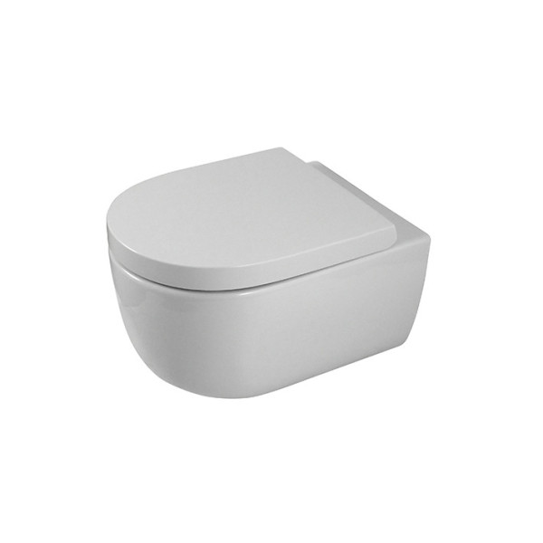 ACRO COMPACT Rimless wc závěsné 49cm, bílé