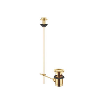 Odtoková souprava s tahovým knoflíkem 1 1/4', brushed Durabrass