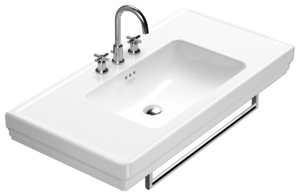 CANOVA ROYAL 105 Umyvadlo 105x54 cm na stěnu-3 otvory pro baterii