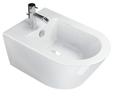 ZERO 55 Bidet závěsný jednootvorový. Upevňovací sada není součástí