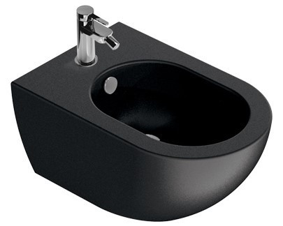 Sfera 54 bidet závěsný, černá matná