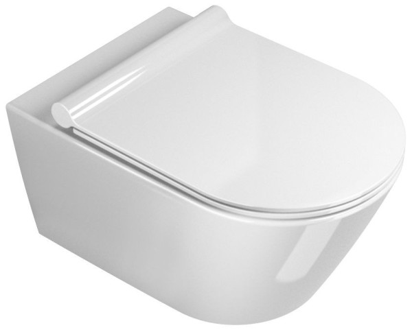 Zero WC závěsné 50×35 cm, bílá matná, včetně skrytého upevnění (pův.kód 1VS55NRBM)