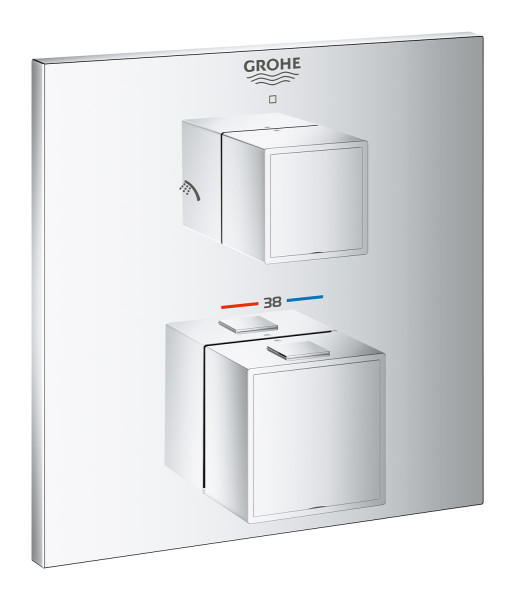 Grotherm Cube dvousměrný přepínač sprcha/sprcha