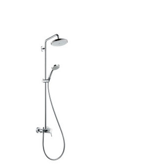 HG Croma 220 Showerpipe s pák. baterií a otočným ramenem 400