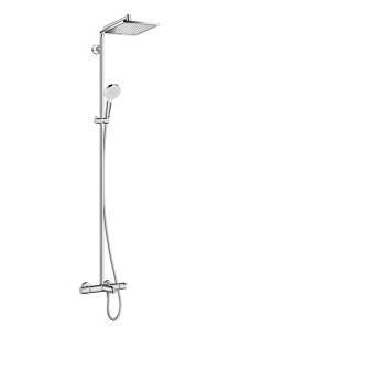 HG Crometta E 240 Showerpipe k vaně termostat chrom