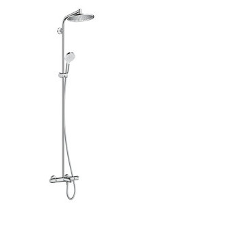 HG Crometta S 240 Showerpipe k vaně termostat chrom