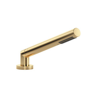 Souprava ruční sprchy  pro instalaci do soklu, brushed Durabrass