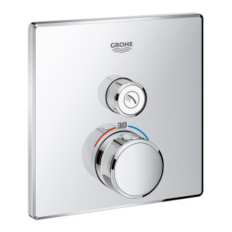 Grohtherm SmartControl Termostat pro podomítkovou instalaci s jedním ventilem, chrom