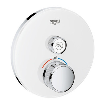 Grohtherm SmartControl Termostat pro podomítkovou instalaci s jedním ventilem, měsíční bílá