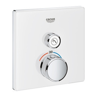 Grohtherm SmartControl Termostat pro podomítkovou instalaci s jedním ventilem, měsíční bílá