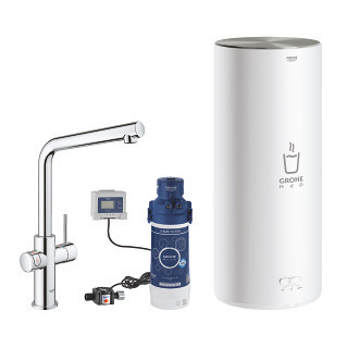 GROHE Red II Duo Výpusť a bojler, velikost L, chrom