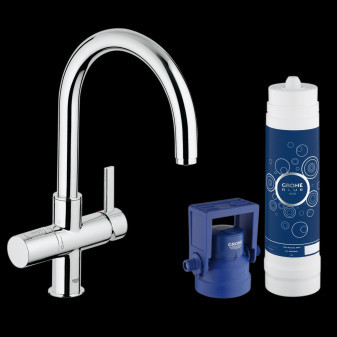 GROHE BLUE PURE Startovní sada, chrom