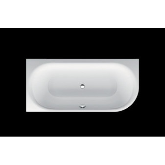 BetteLux Oval IV Silhouette 1850 × 850 mm, Bílá