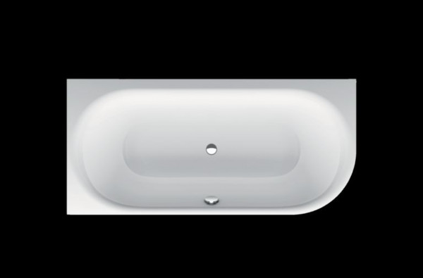 BetteLux Oval IV Silhouette 1850 × 850 mm, Bílá