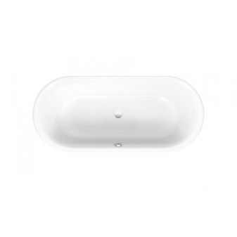 BetteLux Oval 1800 × 800 mm, Bílá, BetteGlaze® Plus