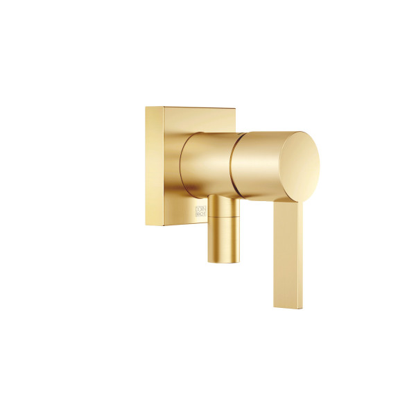 Sprchová podomítková baterie, brushed Durabrass