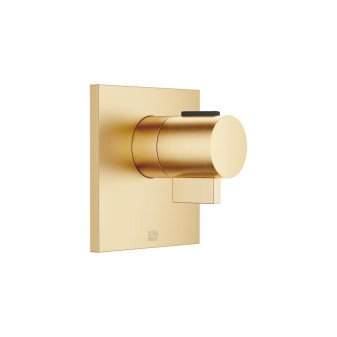 SYMETRICS xTOOL Podomítkový termostat, brushed Durabrass