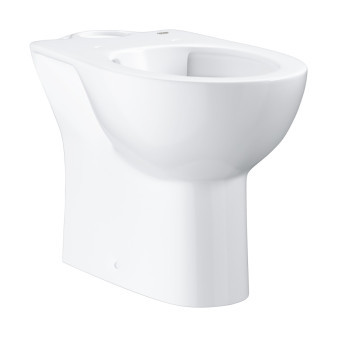 Bau Ceramic Stojící mísa pro kombi WC, rimless, alpská bílá