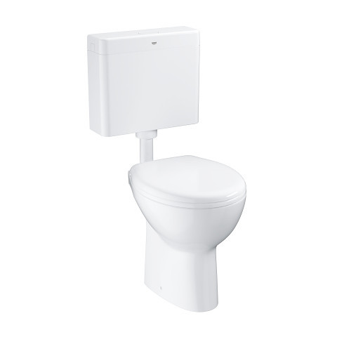 Bau Ceramic WC cls cp. acr.cist. hor.out