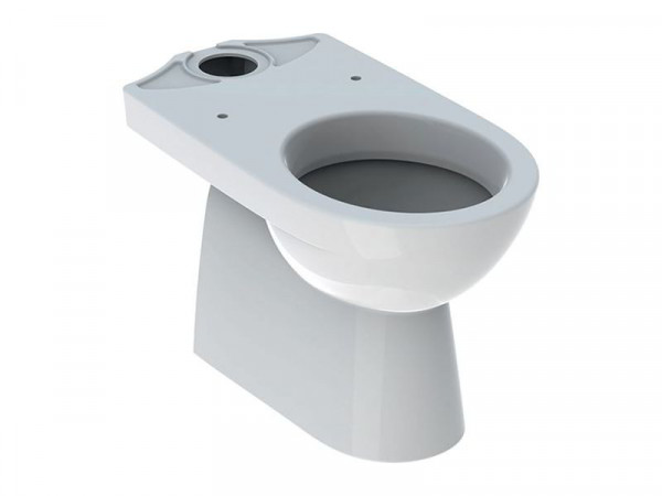 Stojící WC Selnova pro splachovací nádržku umístěnou na WC míse, WC s hlubokým splachováním, svislý vývod, částečně uzavřený tvar, 35.5x40x68cm, Bílá