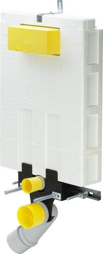 MONO-WC predstenovy blok, 1130/980 x 510, plast / citronove-zlutá