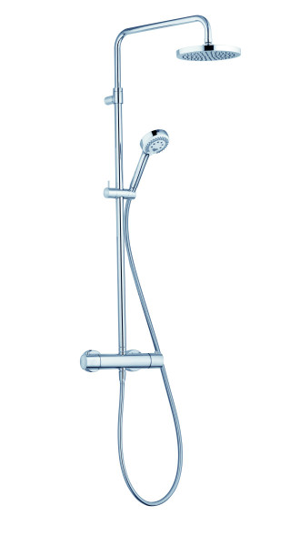 KLUDI LOGO THERMOSTAT DUAL SHOWER SYSTEM 3S