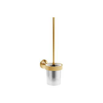 VAIA WC garnitura závěsná, brushed Durabrass