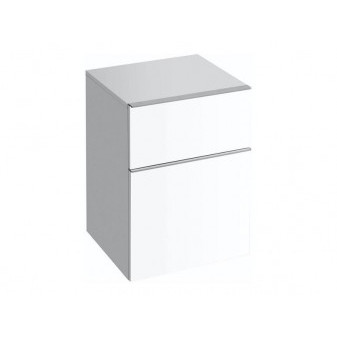 Boční skříňka Geberit iCon se zásuvkou, stojící na podlaze: B=45cm, H=60cm, T=47.7cm, Lakované s