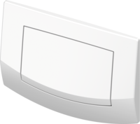 TECEambia ovládací tlačítko pro WC, jednočinné, bílá