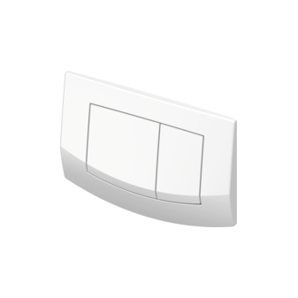 TECEambia ovládací tlačítko pro WC, dvojčinné, bílá
