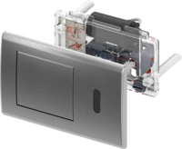 TECEplanus elektronika pro WC s IR senzorem, napájení 230/12V ze sítě, broušená nerezová ocel