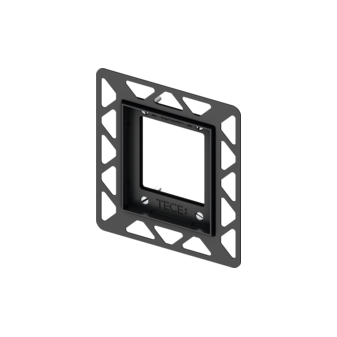 TECEloop instalační rámaček pro pisoár pro instalaci do obkladu, rám černý