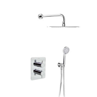 Sprchový set Blautherm(sprch baterie podomítková+ruční sprcha+hadice+hlavová sprcha 25cm) chrom