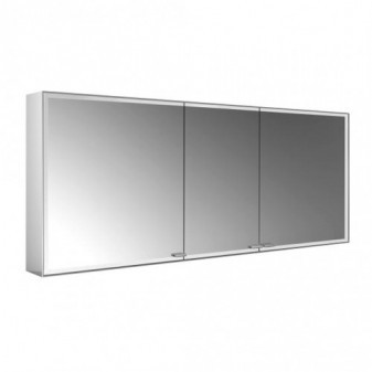 Emco Prestige 2 - Nástěnná zrcadlová skříňka 1588mm se světelným systémem