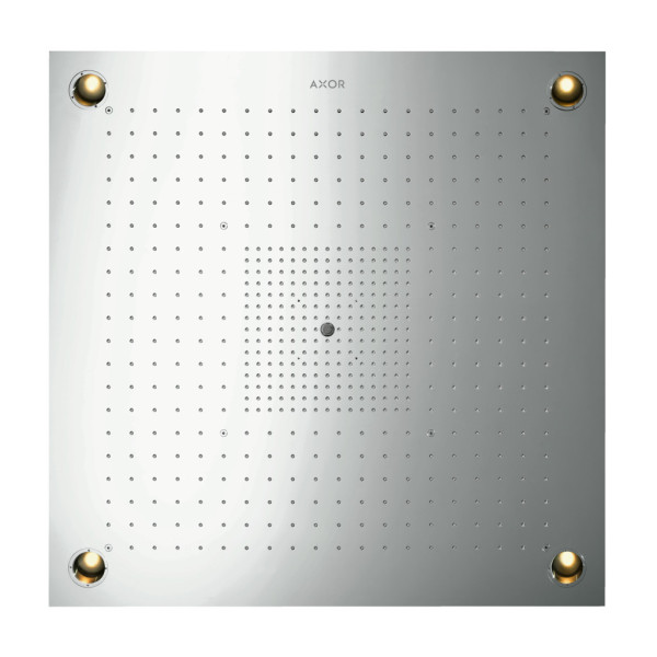 AX horní sprcha Axor Starck ShowerHeaven 970 x 970 mm nerezová ocel s osvětlením