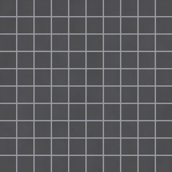 Elements Design Black dekor – mozaika 30×30 cm, hladká matná R9
