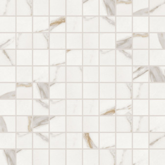 Elements Lux Gold mozaika 30×30×0,9 cm, lesk, rektifikace