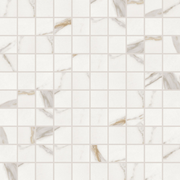 Elements Lux Gold mozaika 30×30×0,9 cm, lesk, rektifikace