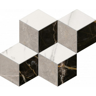 Elements Lux dekor – mozaika 35,2×30 cm, hladká leštěná R9