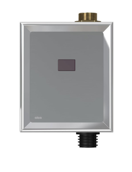 Automatický splachovač WC chrom, 12 V (napájení ze sítě)