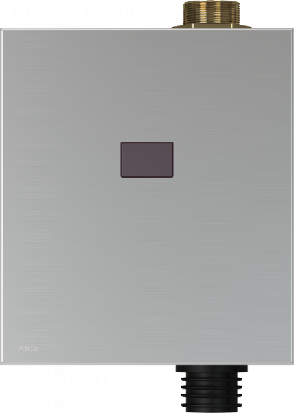 Automatický splachovač WC s manuálním ovládáním kov, 6 V (napájení z baterie)