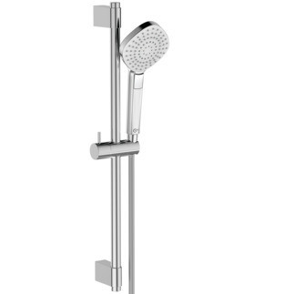 IdealRain Evo Sprchová kombinace: tyč 600 mm s 3-funkční ruční sprchou DIAMOND 115 mm, chrom
