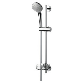 Idealrain Sprchová kombinace tyč 60 cm M1 s 1-funkční ruční sprchou ?100 mm, chrom