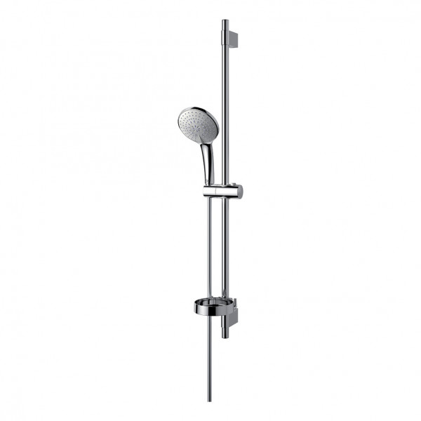 Idealrain Sprchová kombinace tyč 90 cm L3 s 3-funkční ruční sprchou ?120 mm, chrom