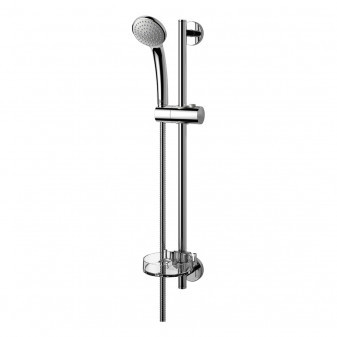 Idealrain Sprchová kombinace tyč 60 cm S1 s 1-funkční ruční sprchou ?80 mm, chrom