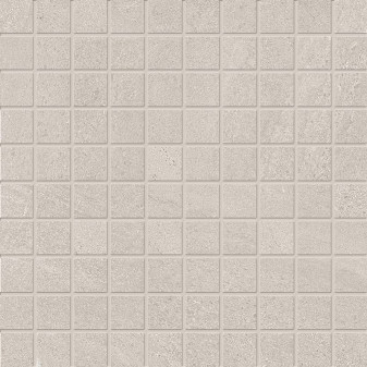 Chorus White mozaika 30×30×0,9 cm, mat, R9, rektifikace